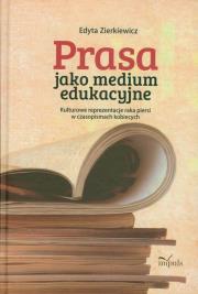 Okładka książki Prasa jako medium edukacyjne
