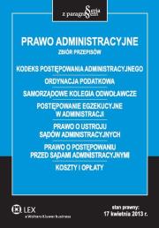 Okładka książki Prawo administracyjne