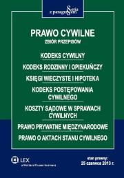 Okładka książki Prawo cywilne Zbiór przepisów