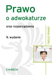 Opakowanie Prawo o adwokaturze oraz rozporządzenia