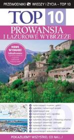 Prowansja Top 10 Przewodnik. Autor: Gauldie Robin, Anthony Peregrine. Dadada.pl Okładka książki Prowansja Top 10 Przewodnik
