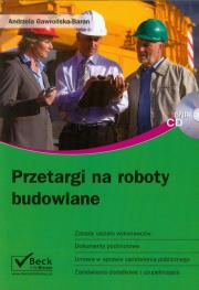 Okładka książki Przetargi na roboty budowlane