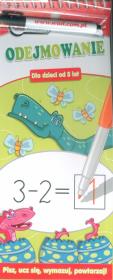 Przygoda z książką - Odejmowanie. Wydawca: Welpol Adventure. Dadada.pl Opakowanie Przygoda z książką - Odejmowanie