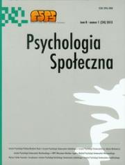 Opakowanie Psychologia Społeczna  1(24) 2013