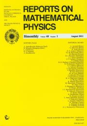 Opakowanie Reports on Mathematical Physics 68/1 Kraj