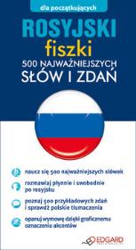 Okładka książki Rosyjski. Fiszki 500 najważniejszych słów i zdań