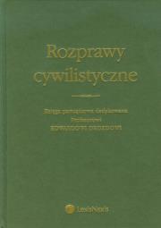 Opakowanie Rozprawy cywilistyczne Księga pamiątkowa