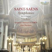 Saint-Saens: Organ Symphony. Autor: Orchestre Narional de L'O. R. T. F., Jean Martinon. Dadada.pl Okładka książki Saint-Saens: Organ Symphony