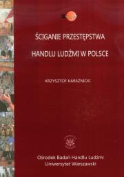 Okładka książki Ściganie przestępstwa handlu ludźmi w Polsce