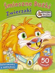 Śmieszne buźki - Zwierzaki. Autor: praca zbiorowa. Dadada.pl Okładka książki Śmieszne buźki - Zwierzaki