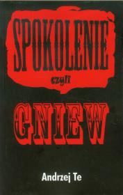 Okładka książki sPokolenie czyli Gniew