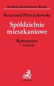 Okładka książki Spółdzielnie mieszkaniowe Komentarz