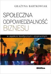 Okładka książki Społeczna odpowiedzialność biznesu