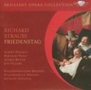 Strauss: Friedenstag. Autor: Albert Dohmen, Deborah Voigt, Alfred Reiter, Jon Villars, Staatskapelle Dresden. Dadada.pl Okładka książki Strauss: Friedenstag