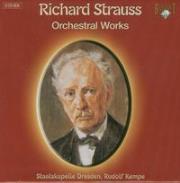 Strauss: Orchestral Works. Autor: Staatskapelle Dresden, Rudolf Kempe. Dadada.pl Okładka książki Strauss: Orchestral Works