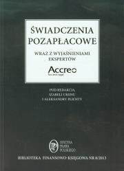 Opakowanie Świadczenia pozapłacowe wraz z wyjaśnieniami ekspertów
