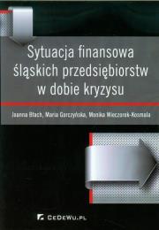 Sytuacja finansowa śląskich przedsiębiorstw w dobie kryzysu. Autor: Błach Joanna, Gorczyńska Maria, Wieczorek-Kosmala Monika. Dadada.pl Okładka książki Sytuacja finansowa śląskich przedsiębiorstw w dobie kryzysu