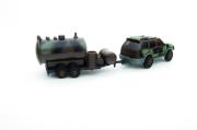 Okładka książki Teama Military Car and Trailer Auto+kuchnia 1:32