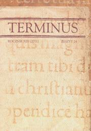Opakowanie Terminus rocznik XIII 2011 zeszyt 24