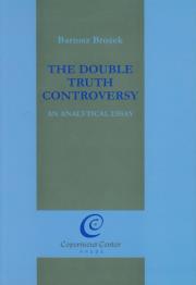 Okładka książki The double truth controversy. An analytical essay