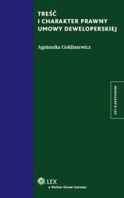 Okładka książki Treść i charakter prawny umowy deweloperskiej