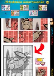 Opakowanie Układanka Kolorowanka
