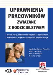 Okładka książki Uprawnienia pracowników związane z rodzicielstwem  –