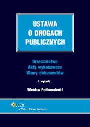 Okładka książki Ustawa o drogach publicznych