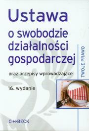 Opakowanie Ustawa o swobodzie działalności gospodarczej