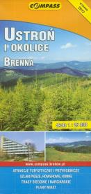 Ustroń i okolice, Brenna Mapa turystyczna 1:25 000. Wydawca: Compass. Dadada.pl Opakowanie Ustroń i okolice, Brenna Mapa turystyczna 1:25 000