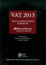 VAT 2013 wraz z komentarzem ekspertów. Wydawca: Wiedza i Praktyka. Dadada.pl Opakowanie VAT 2013 wraz z komentarzem ekspertów