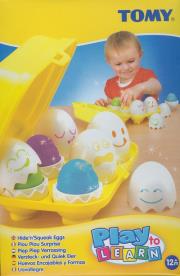 Wesołe jajeczka - sorter. Wydawca: Tomy. Dadada.pl Opakowanie Wesołe jajeczka - sorter