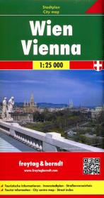 Okładka książki Wiedeń plan miasta 1:25 000