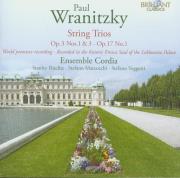 Okładka książki Wranitzky: String Trios