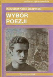 Wybór poezji. Autor: Baczyński Krzysztof Kamil. Dadada.pl Okładka książki Wybór poezji