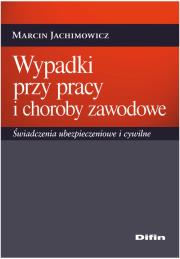 Okładka książki Wypadki przy pracy i choroby zawodowe