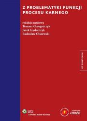 Okładka książki Z problematyki funkcji procesu karnego