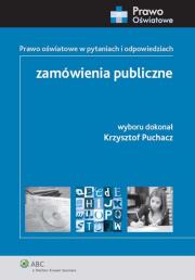 Okładka książki Zamówienia publiczne