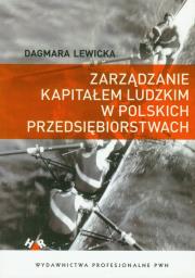 Okładka książki Zarządzanie kapitałem ludzkim w polskich przedsiębiorstwach