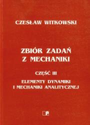 Okładka książki Zbiór zadań z mechaniki część 3