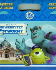 Okładka książki Zestaw książek z kredkami - Uniwersytet Potworny