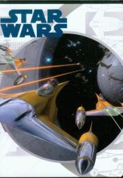 Opakowanie Zeszyt Star Wars A5 w linie 60 kartek myśliwiec