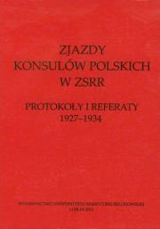 Okładka książki Zjazdy konsulów polskich w ZSRR