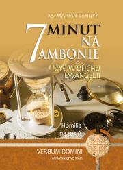 Okładka książki 7 minut na ambonie. Żyć w duchu ewangelii