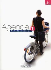 Agenda 1 podr.+ DVD-ROM  HACHETTE. Autor: David Baglieto, Bruno Girardeau, Mistichelli Marion. Dadada.pl Okładka książki Agenda 1 podr.+ DVD-ROM  HACHETTE