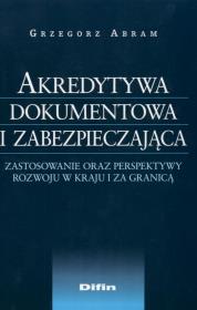Okładka książki Akredytywa dokumentowa i zabezpieczająca