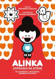 Okładka książki Alinka zaprasza na scenę