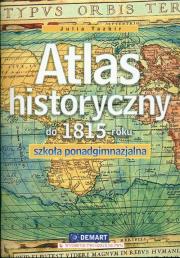 Okładka książki Atlas Historyczny LO cz.1 DEMART/PWN