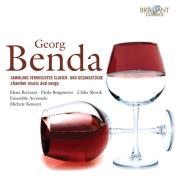Benda: Chamber Music And Songs. Autor: Ensemble Arcomelo, Michele Benuzzi. Dadada.pl Okładka książki Benda: Chamber Music And Songs