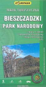 Bieszczadzki Park Narodowy  Mapa turystyczna 1: 50 000. Wydawca: Compassion. Dadada.pl Opakowanie Bieszczadzki Park Narodowy  Mapa turystyczna 1: 50 000